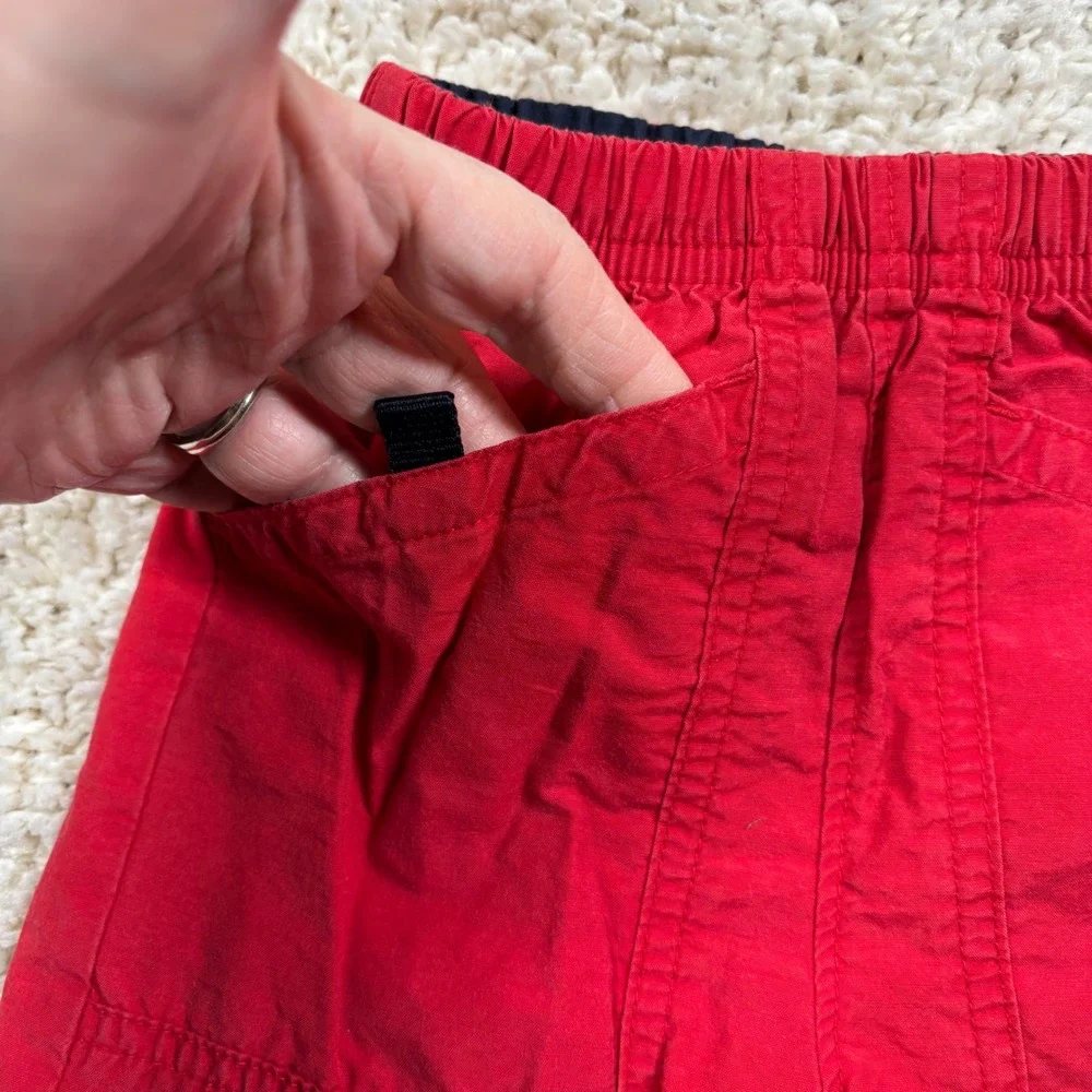 OshKosh B'gosh Baby‎ Red Cotton Blend Elastic Waist Pull On Shorts 18 Months
